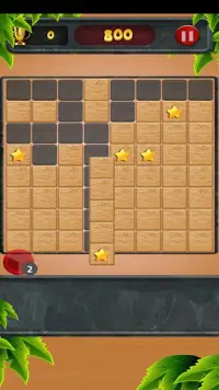 Wood Star Puzzle FREE - Classic Tertis Star Puzzle Screen Shot 0