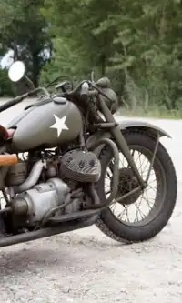 Motocicleta retro do enigma Screen Shot 2