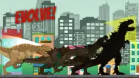 Hybrid T-Rex: City Rampage Screen Shot 1