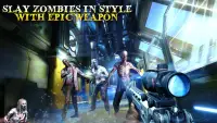 البقاء على قيد الحياة Zombie Hunter - FPS Shooting Screen Shot 5