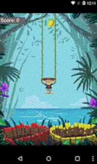 Fruity Falls -Monkey Screen Shot 0