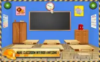 Simulador de construção de escola secundária Screen Shot 3