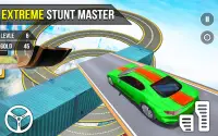 gekke mega ramp auto stunts Screen Shot 4