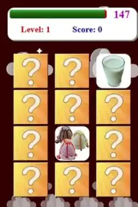 Foods Memory Game Screen Shot 4