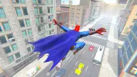 Bat Rope Hero City Rescue Game Screen Shot 2