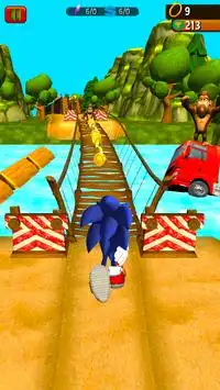 Sonic Run 3D Game Screen Shot 1