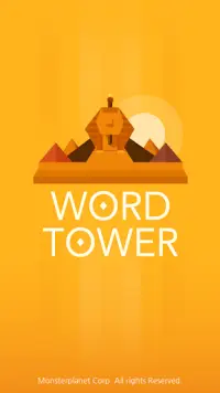 WORD TOWER - Brain Training Screen Shot 0