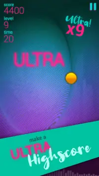 UltraButton - Arcade retro wave game Screen Shot 0