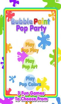 Bubble Paint Pop Party Screen Shot 5
