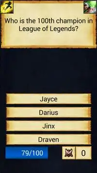 Quiz for LoL with RP Rewards Screen Shot 1