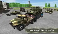 Army Transport Kierowca ciężar Screen Shot 1