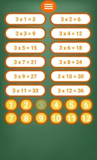 Tabla de Multiplicar Screen Shot 4