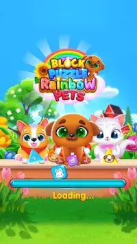 Block Puzzle Rainbow Pets Screen Shot 5