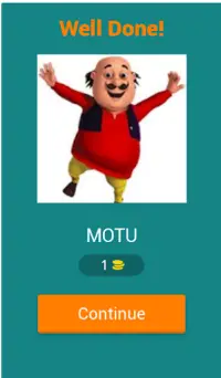Motu Patlu Quiz Game Screen Shot 1