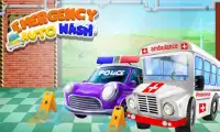 Car Wash Salon: Firetruck, Police Moto & Ambulance Screen Shot 5