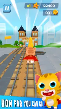 Cat Run 3D - Tom Subway Run Screen Shot 5
