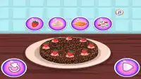 खाना पकाने के खेल: पाक कला सेम केक Screen Shot 7