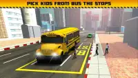 Scuolabus simulatore di guida Screen Shot 2