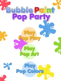 Bubble Paint Pop Party Screen Shot 2