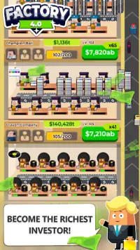 Factory 4.0 Idle Tycoon Game Screen Shot 4