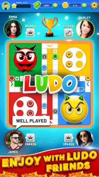 Ludo Luck  - Voice Ludo Game Screen Shot 1