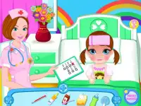 Newborn giochi bambino dottore Screen Shot 1