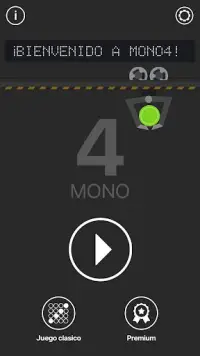 4 en raya – Mono4 un juego rom Screen Shot 3