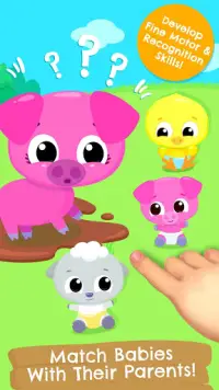 Cute & Tiny Farm Animals - Baby Pet Village Screen Shot 5