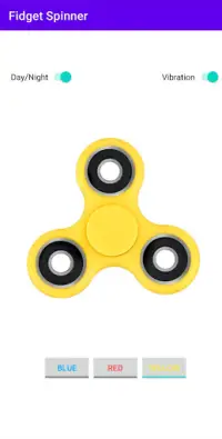 Fidget Spinner With Vibrations Screen Shot 3