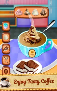 My Cafe - Hot Coffee Maker Game Screen Shot 3