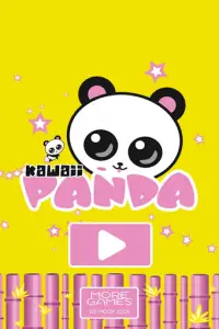 Kawaii Pandas flappy Adventure Screen Shot 1