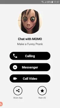 Fake Call From Momo Screen Shot 3