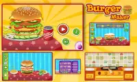 Burger Maker–Kids Cooking Game Screen Shot 1