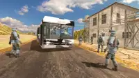 Army Bus Driving Game - Transportasi Tentara AS Screen Shot 0