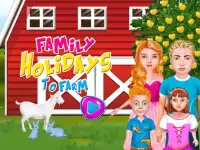 Family holidays to farm Screen Shot 0
