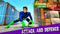 Amazing Rope Frog Battle Hero: Spider Fighter Hero Screen Shot 3