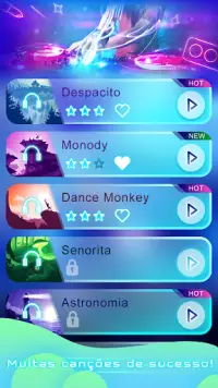 Piano Pop Tiles - Música pop Screen Shot 2