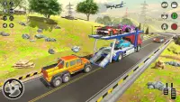 Car Carrier Truck Cargo Sim 3d Screen Shot 3