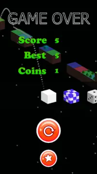 Jumping Game | Cube Jump Mega Ramp | Space Game Screen Shot 2