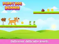 Puppy Dog Runner Screen Shot 1