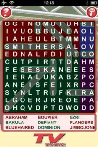 Epic TV Word Search Screen Shot 2