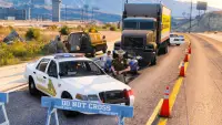 Polizei Cop Chase Racing: Stadtkriminalität Screen Shot 4