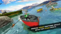 Гонки на лодках по рекам: вождение с веслом Screen Shot 2