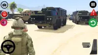jogos de caminhão do exército Screen Shot 2