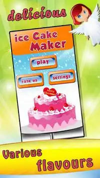Ice Cream Cake Maker Screen Shot 0