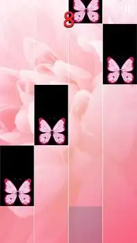 Pink Butterfly Piano tiless 2019 Screen Shot 0