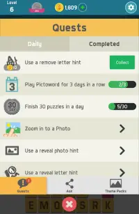 Pictoword: Fun Brain Word Game Screen Shot 3