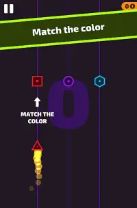 ColorShape - Endless reflex game Screen Shot 5