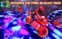 Rápido super-herói galaxy moto bike rider 2018 Screen Shot 1