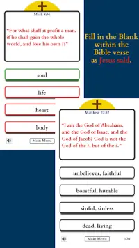 Quiz of the Christian Bible ( King James Version ) Screen Shot 10